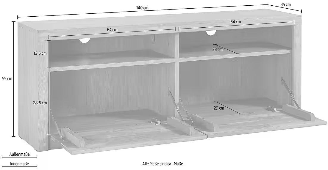 TV kumode no masīvkoka 73997647