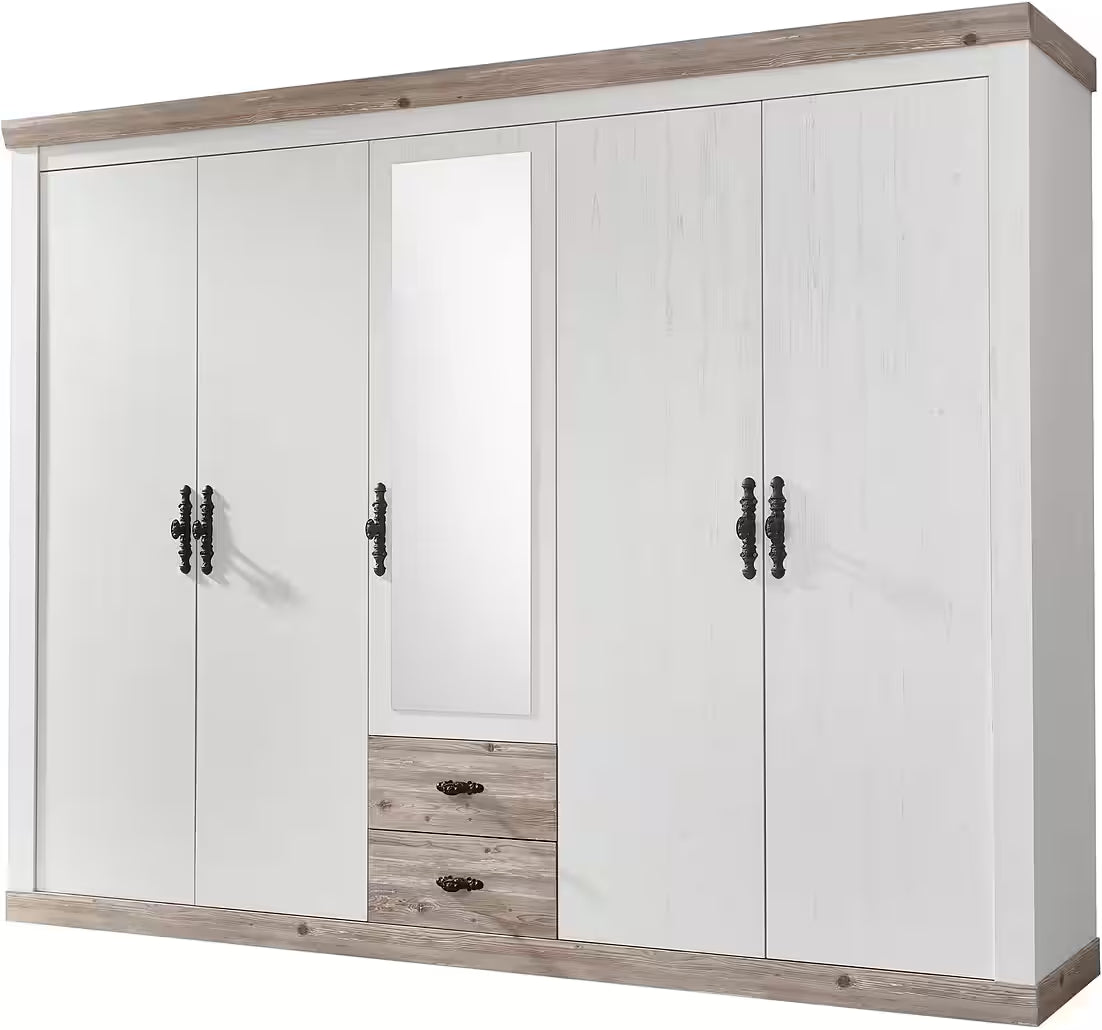 Liels drēbju skapis ar spoguļi 93348555