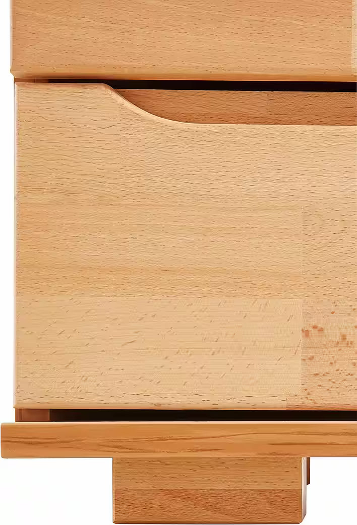 Masīvkoka vitrīna ar LED apgaismojumu 415998