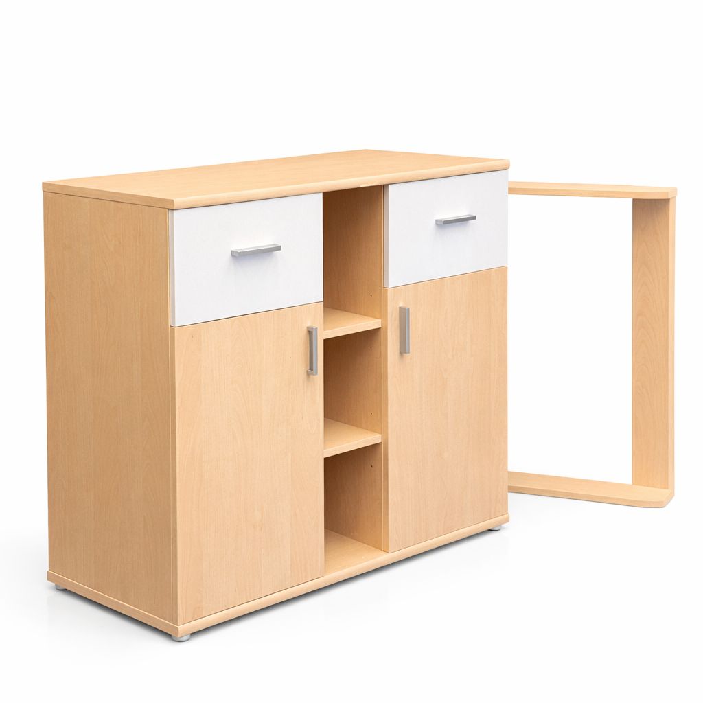 Kumode ar pārtinamo virsmu