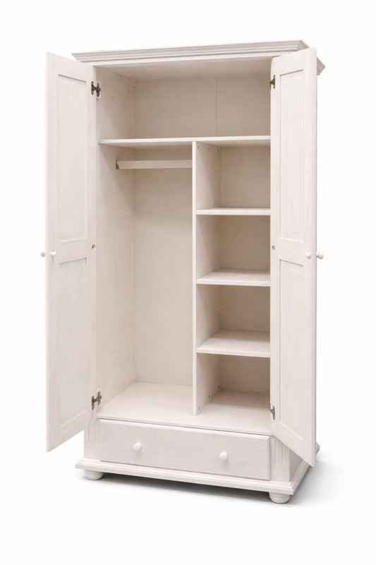 Skapis ar divām durvīm un atvilktni (LAURA POWER POL)