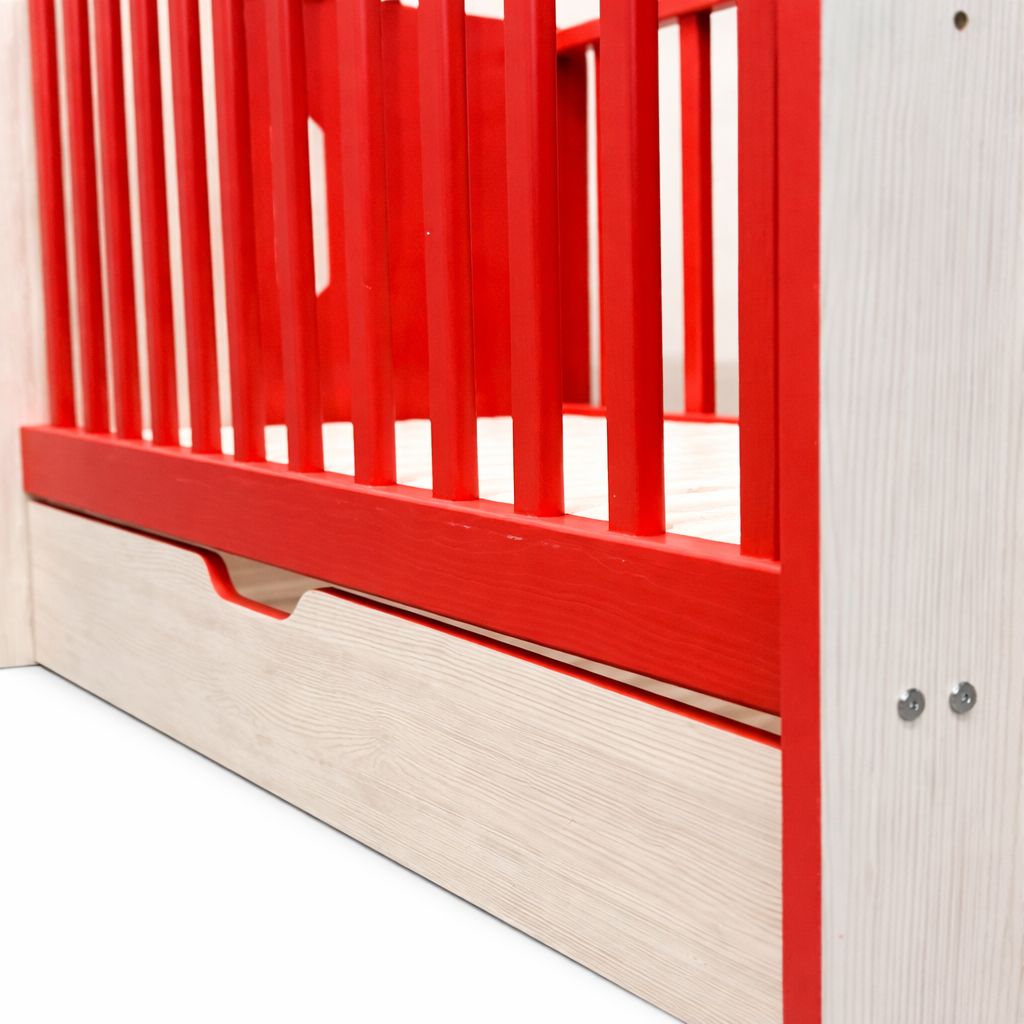 Bērnu mēbeļu komplekts (NINO SARKANS) EKSPOZĪCIJA