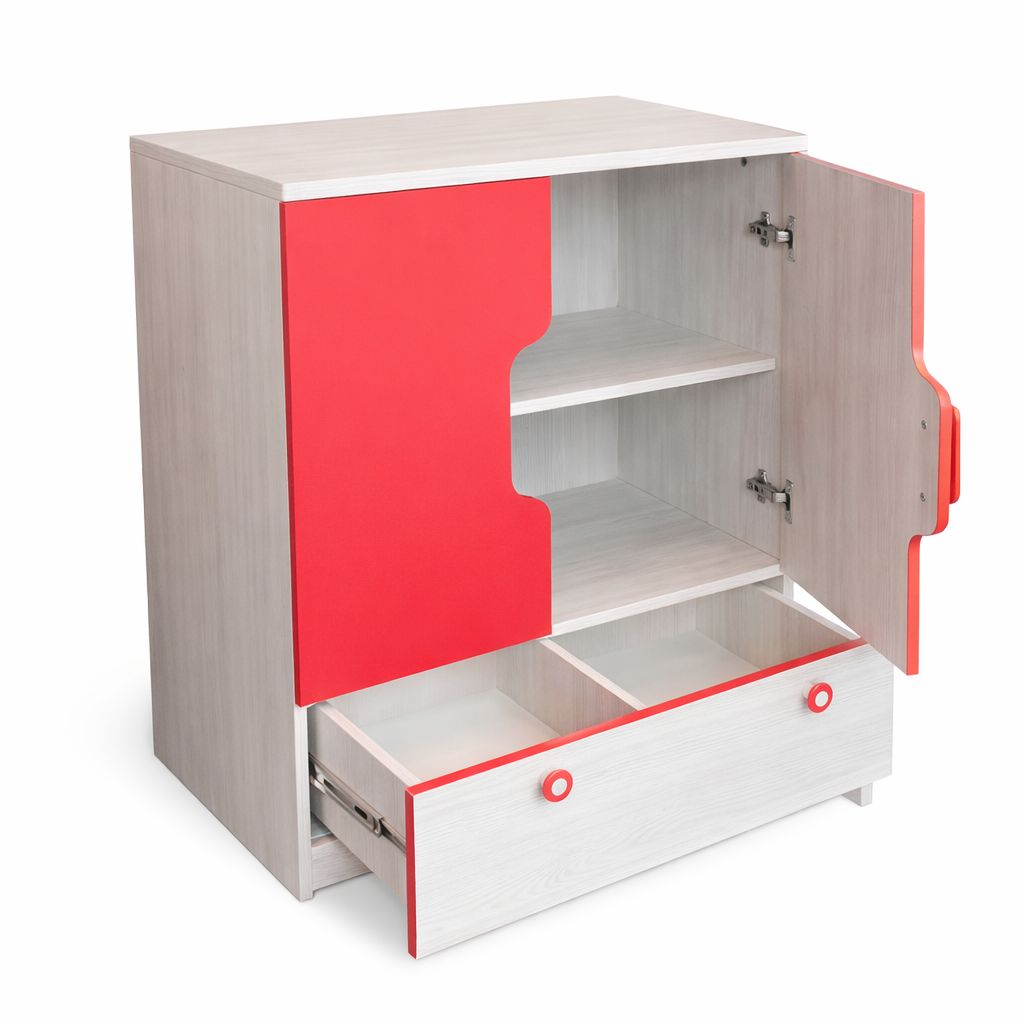 KUMODE + plaukts (NINO SARKANS)