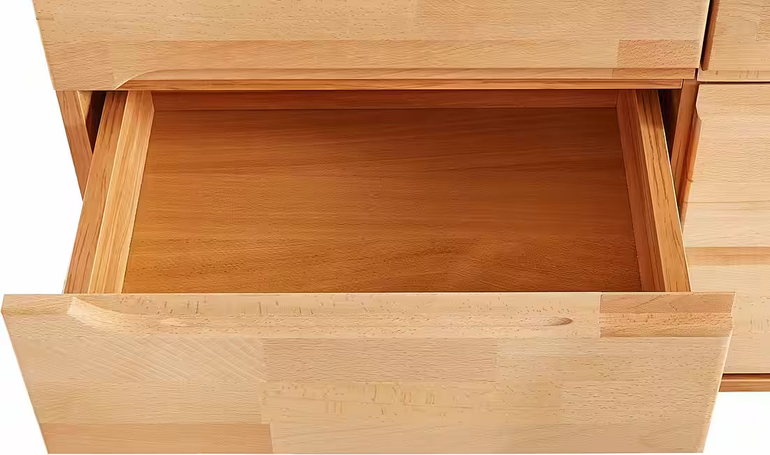 Masīvkoka vitrīna ar LED apgaismojumu 415998