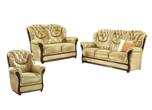 Plašs trīsgabalu polsterējuma komplekts ar gulēšanas funkciju – Art. 13684